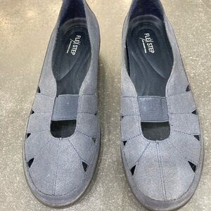 Flexstep Denim Blue Flats-10W